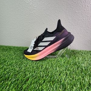 Adidas Ultraboost 5X Men's Size 9.5 Black/Pink/Yellow